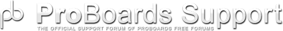 ProBoards Support